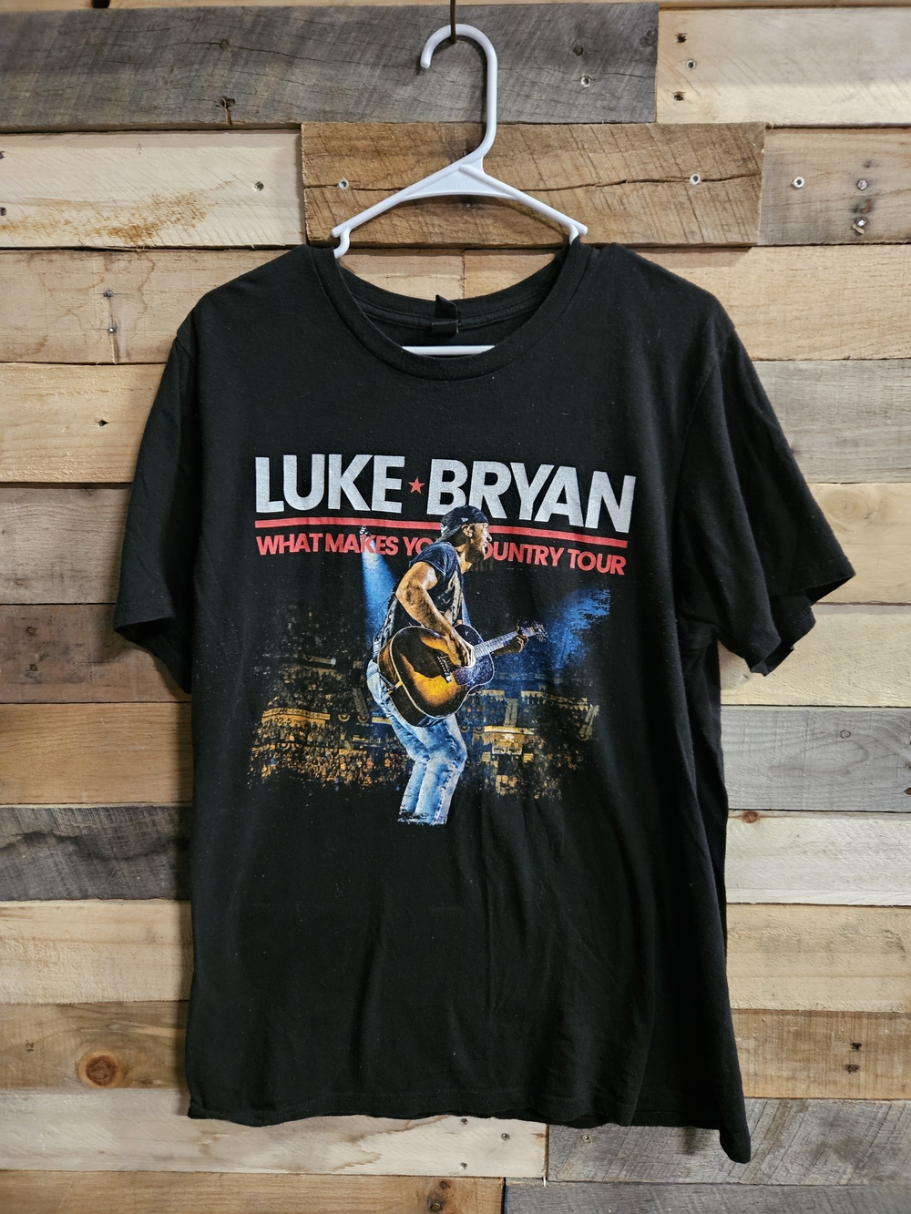 Luke Bryan Tour T Shirt Size L